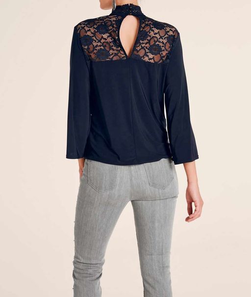 Блузка, синяя - Heine фото 4