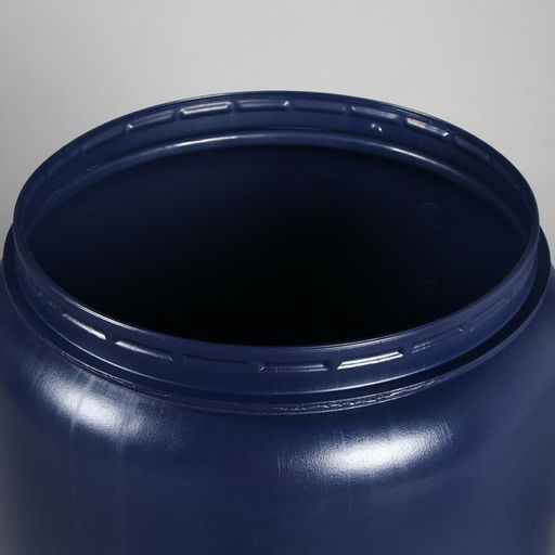 Бочка пищевая, 227 л, пластиковая, с крышкой, не штабелируемая, Open Top Drums