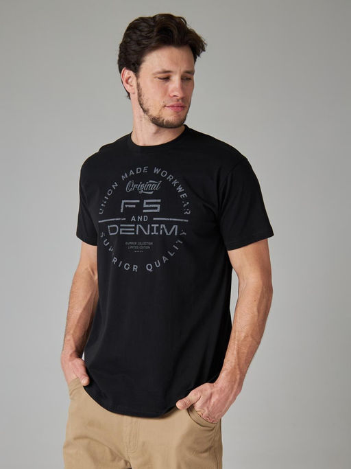 Футболка мужская арт. 02285/F5&Denim  фото 4