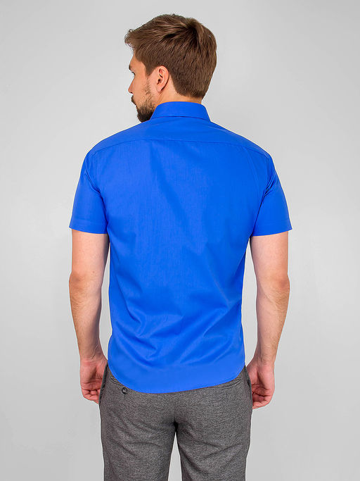 Сорочка мужская короткий рукав GREG 230/109/AZ/ZS/P/1  фото 6