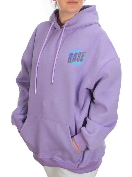 KD721 VIOLET Худи женское на флисе - Fashion фото 4