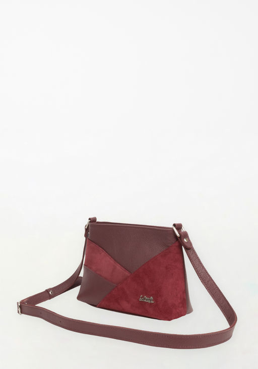 Cумка женская из натуральной кожи и замши - L-craft фото 3