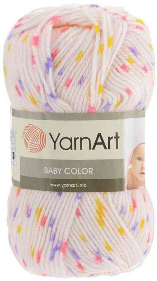 Беби колор (Bebe color) пряжаYarnArt 100%акрил 5x50г/150м Цвет:219