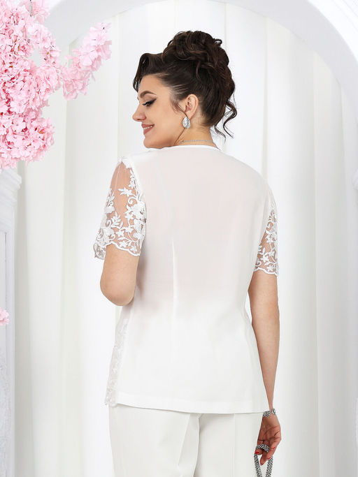 Костюм Ninele 6066 молочный  фото 4