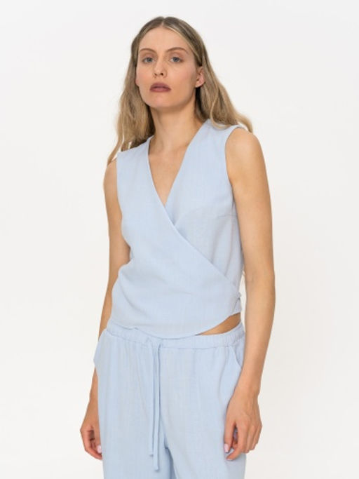 MY Жилет женский льняной МА109  фото 2