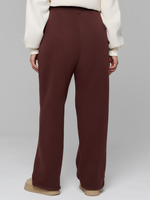 349 Брюки-трансформеры утепленные, шоколад - Knitka wear фото 4