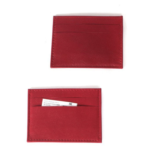 Визитница-кардхолдер Croco-ВК-213 н/к, 1отд, 3карм, бордо бергамо (91) 255789