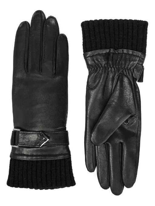 Перчатки женские ш+каш. IS01490 black - Eleganzza фото 2