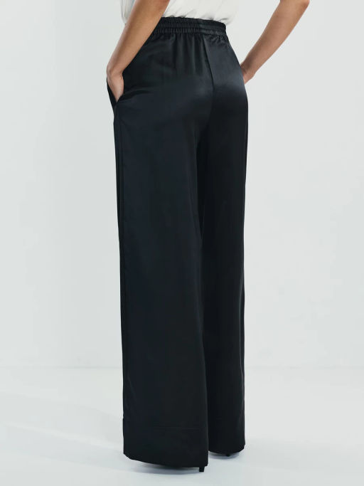 Атласные широкие брюки / Zarina