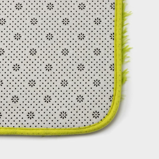 Коврик Доляна Пушистик, 40?60 см, зелёный  фото 5