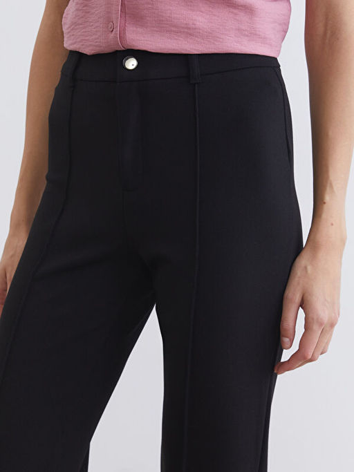 Y?ksek Bel ?spanyol Pa?a Kad?n Pantolon