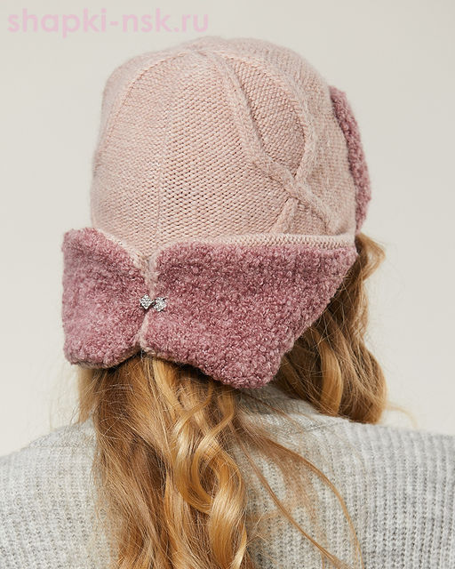 03024BKEM Алсу Ушанка женская флис (56-58)