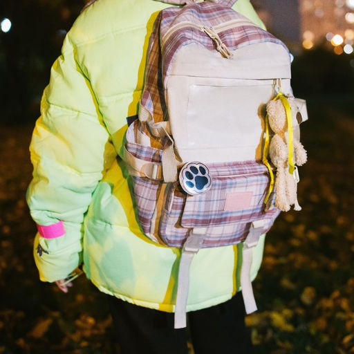 Цена за 9 шт. Светоотражающий слэп-браслет, самофиксирующийся, 22×3 см, цвет МИКС