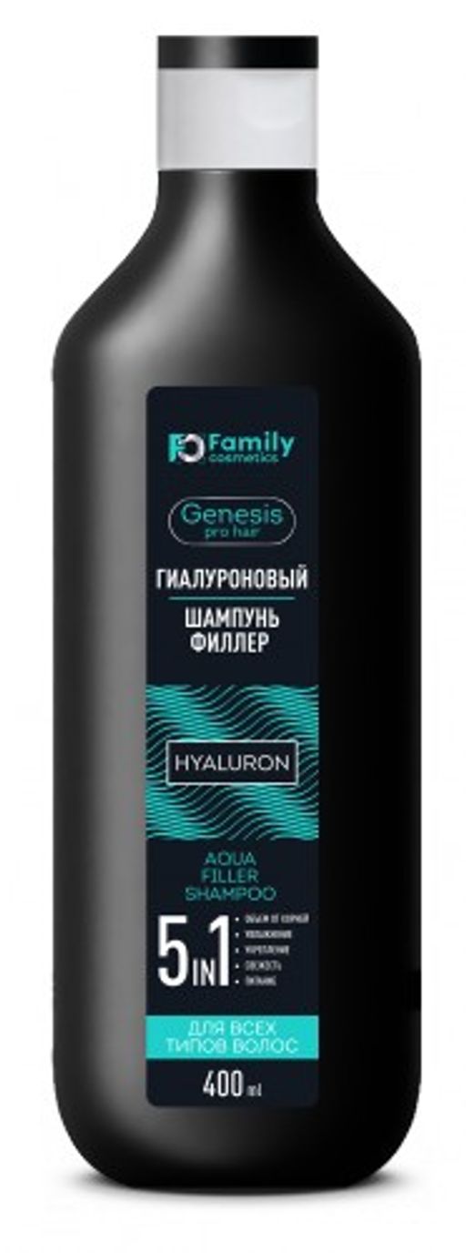 ВИЛСЕН /FGPH-6001/ Geness PRO Hair Гиалуроновый Шампунь-Филлер д/всех типов волос (400мл).23