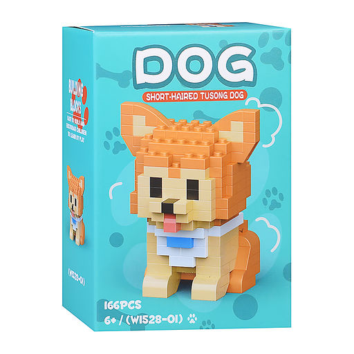 Конструктор "Рыжий пёс" (166 дет.) в коробке