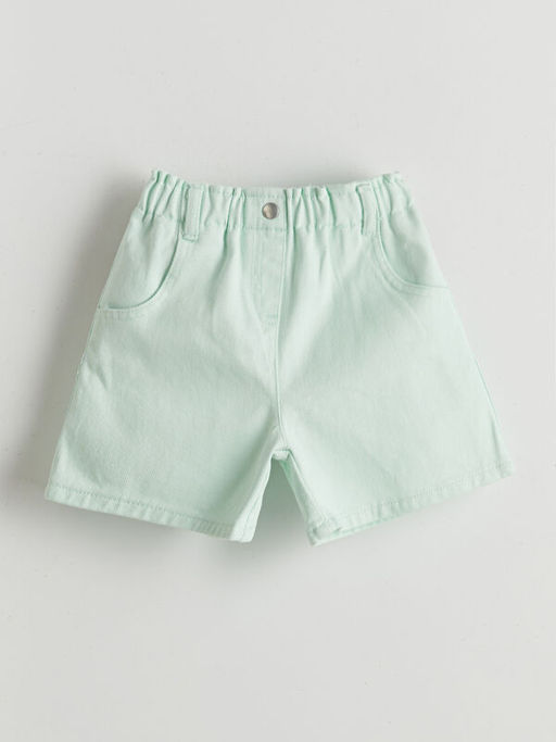 Beli Lastikli Basic K?z ?ocuk ?ort