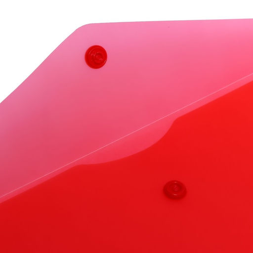 Цена за 2 шт. Набор папок-конвертов на кнопке А5 150мкм Calligrata прозрачные, микс 5шт