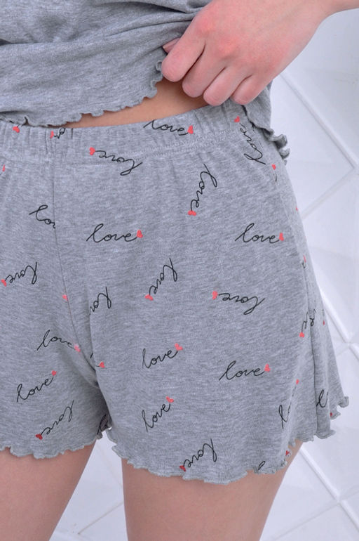 Арт. 9138 Пижама с шортами 44-52 - 5+3 фото 6