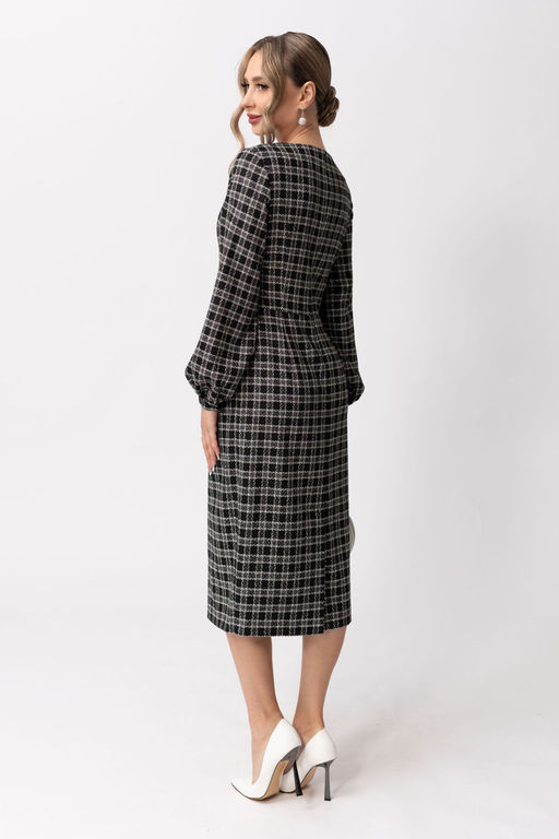 Платье Golden Valley 4855-1-Р черно-белый  фото 2