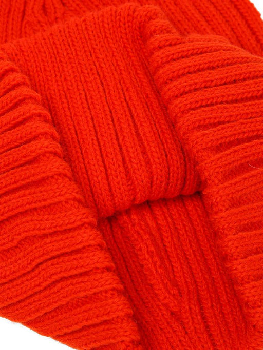 Шапка жен. шерсть+акр LB-BR55027 orange - Labbra фото 4