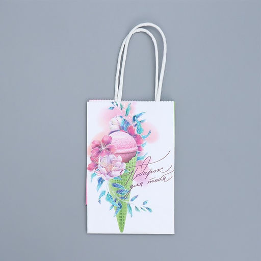 Пакет крафтовый С День рождения!, 15 10 6 см - Дарите счастье фото 5