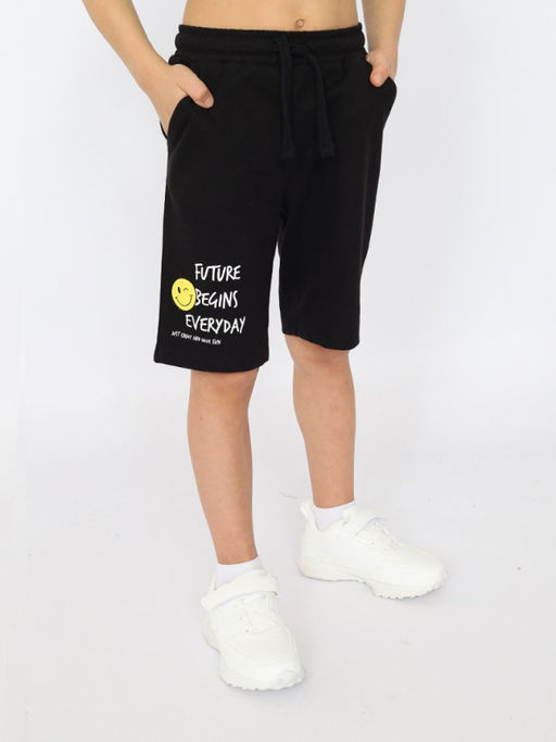 CRB wear/CSKB 70491-22-412 Шорты для мальчика,черный/Ex.Cherubino  фото 2