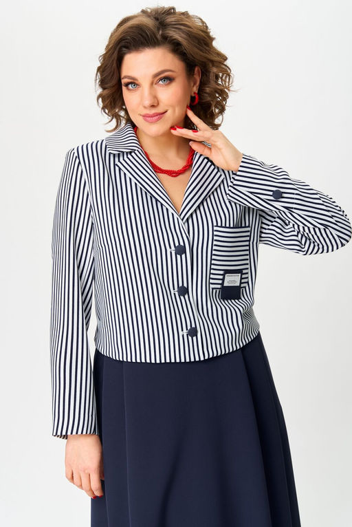 Костюм Aira Style 24-17 сине-белый