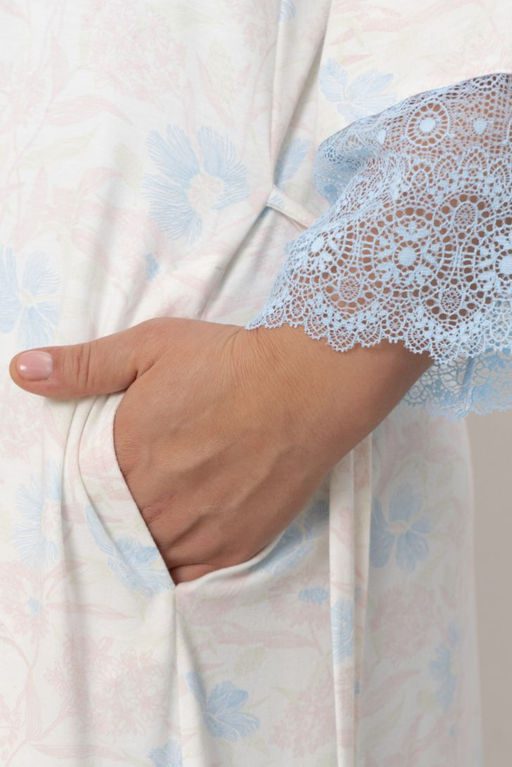 ПЕНЬЮАР ЖЕНСКИЙ арт. 6705W-76031.1S-057 - Almando melado фото 6