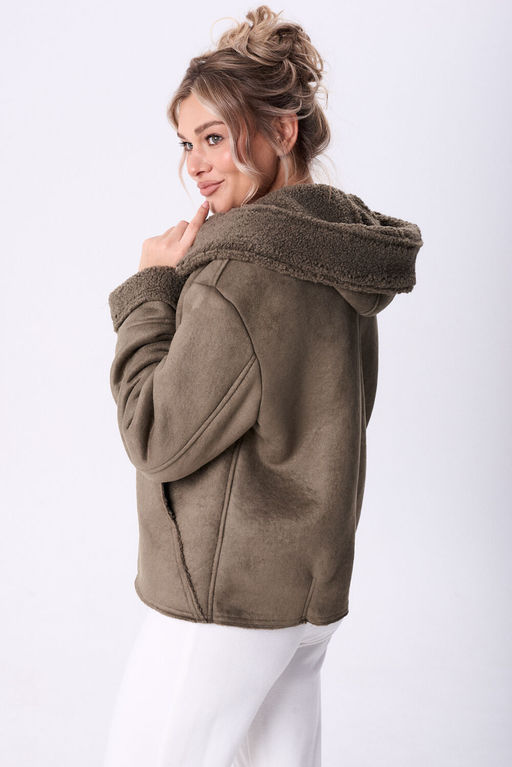 Дубленка Diamant 2121 олива