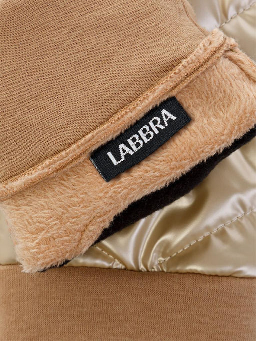 Рукавицы жен Labbra LB-CP-51 gold/cream  фото 15
