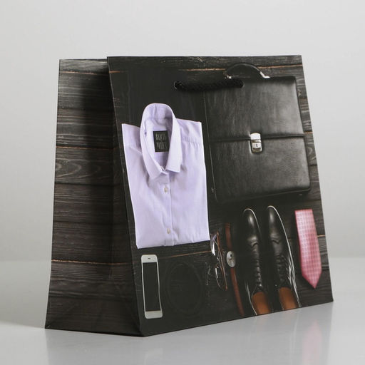 Пакет ламинированный Стиль, MS 23 х 18 х 8 см - Доступные радости фото 8