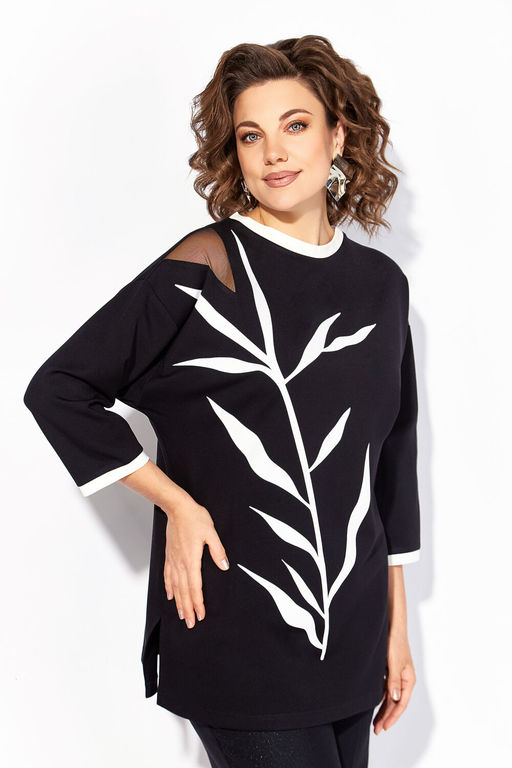 Костюм Liliana 1495БрПн черный фото 3