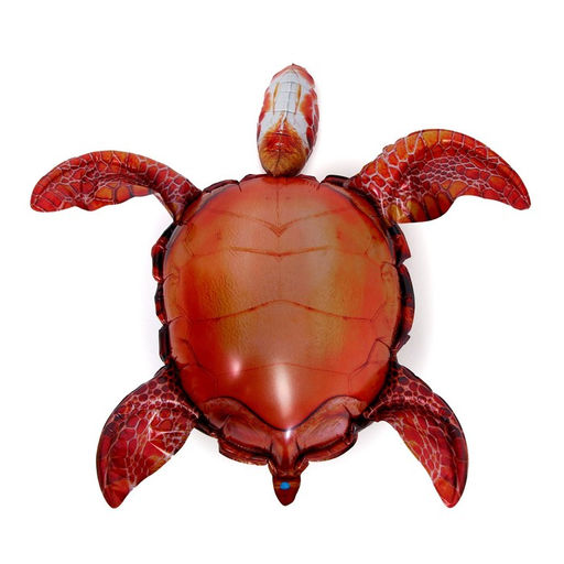 Воздушный шар фольгированный 36" «Черепаха», фигура, под воздух