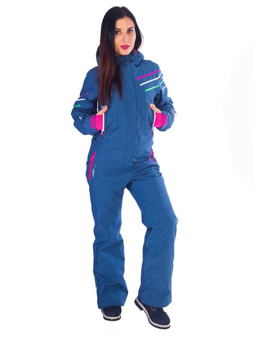 Комбинезон B-8691 Джинсовый