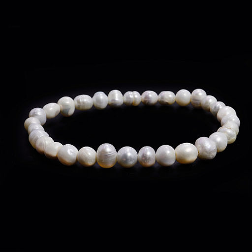 Браслет из натурального морского жемчуга-оберег на процветания и счастья