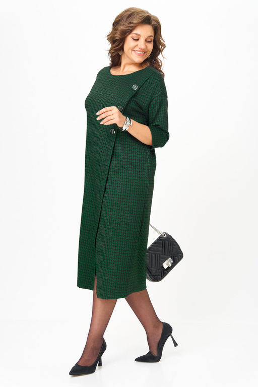 Платье Michel Chic 2190 зеленый, черный  фото 5