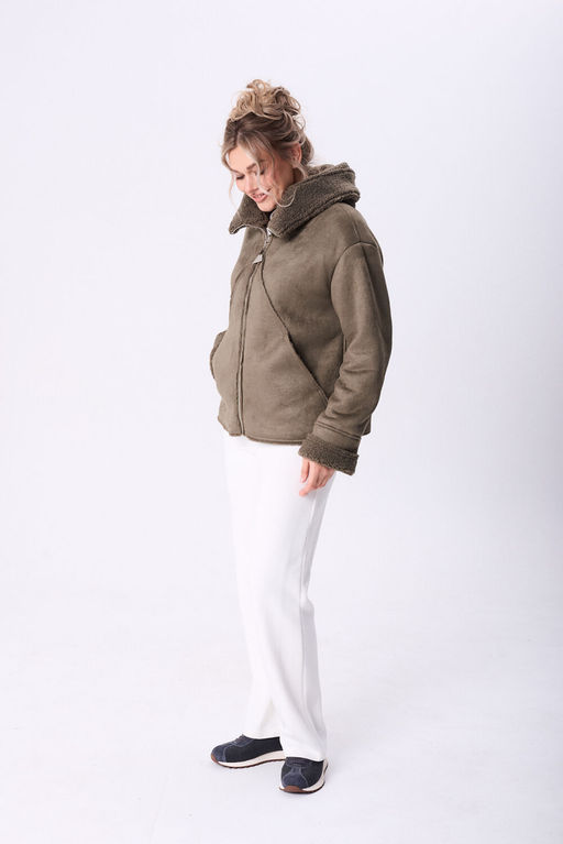 Дубленка Diamant 2121 олива