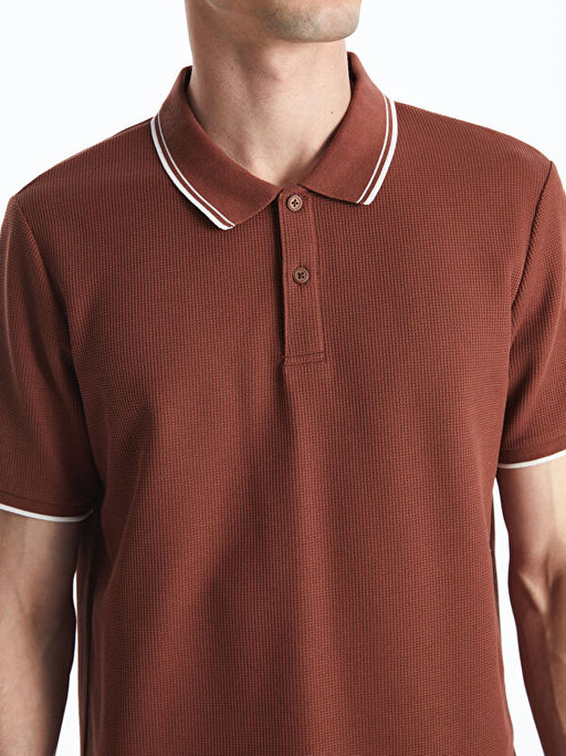 Polo Yaka Erkek Dokulu Ti??rt