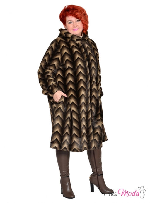 Шубка Модель №1776 размеры 44-84 - Plusmoda фото 22