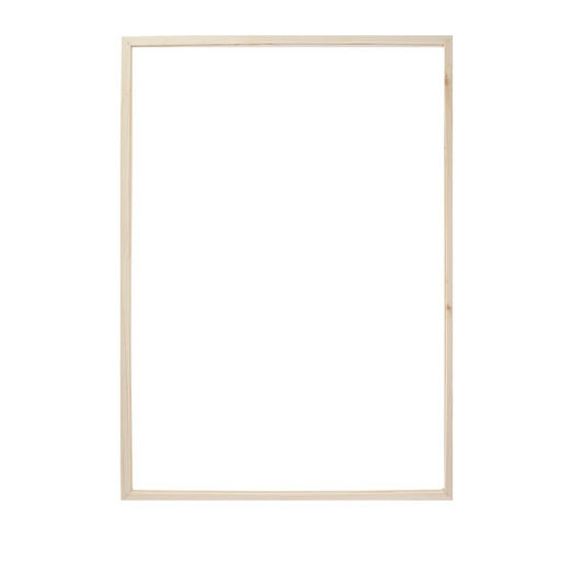 Рама для картин (зеркал) 70×100×2.6 см, дерево, Berta, белая