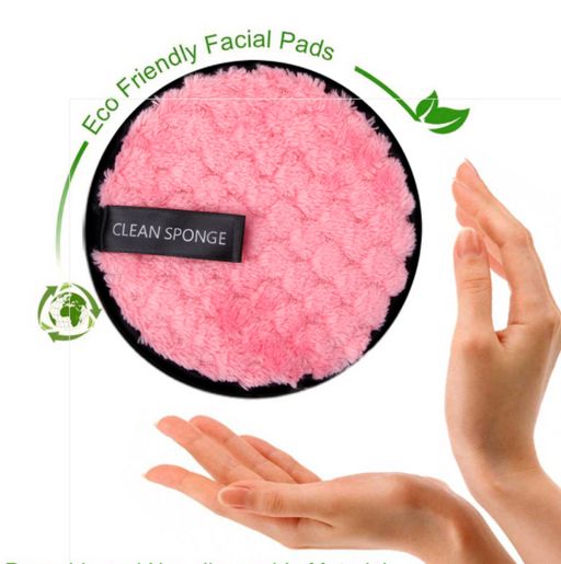 Многоразовый спонж для умывания и снятия макияжа 90CLEAN SPONGE (1 шт.)