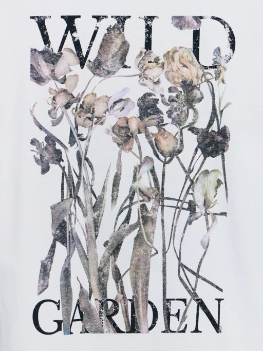 Футболка relax fit с принтом / Zarina