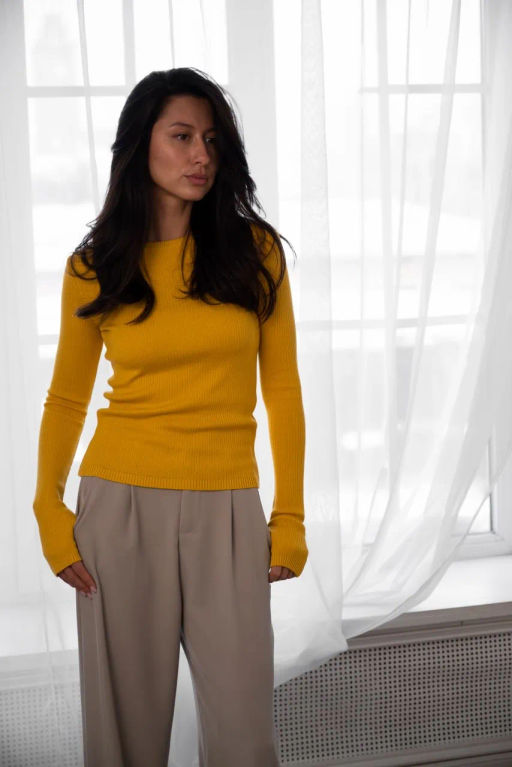 Лонгслив ДЖв 1111-4 Манго - T.C.T фото 2