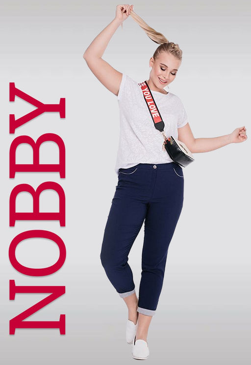 NOBBY, Женские брюки 7721-26 (темно-синий) фото 9