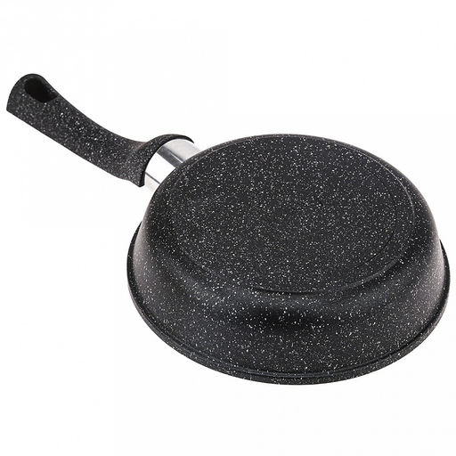 Сковорода с тефлоновым покрытием д20см "Гранит Induction", h5,1см, s0,38см, ручка из термостойкого пластика (Россия) Подходит для всех видов плит, включая индукционную.