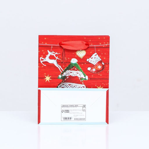 Цена за 12 шт. Пакет ламинированный Волшебная елочка 11,5 х 14,5 х 6 см - Simaland фото 4