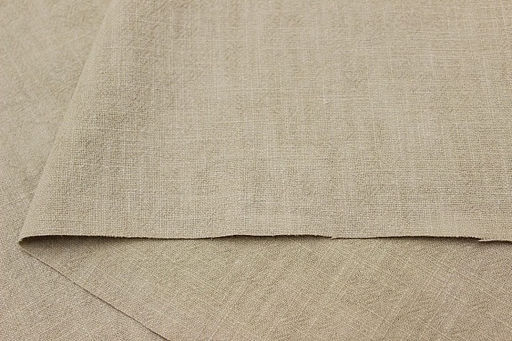Крапива Рами (Ramie) цв.Бежевый с зеленым оттенком, ш.1.4м, крапива-100%, 240гр/м.кв - Купава фото 5