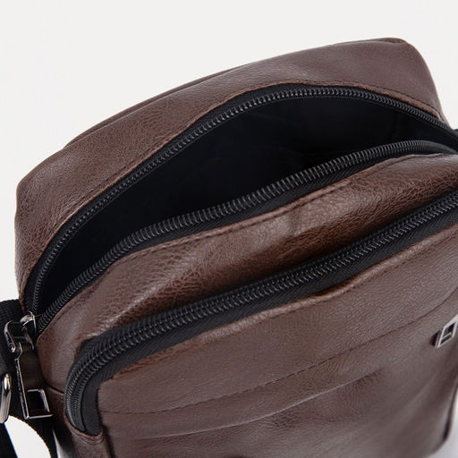 Сумка мужская, цвет коричневый - Simaland фото 3
