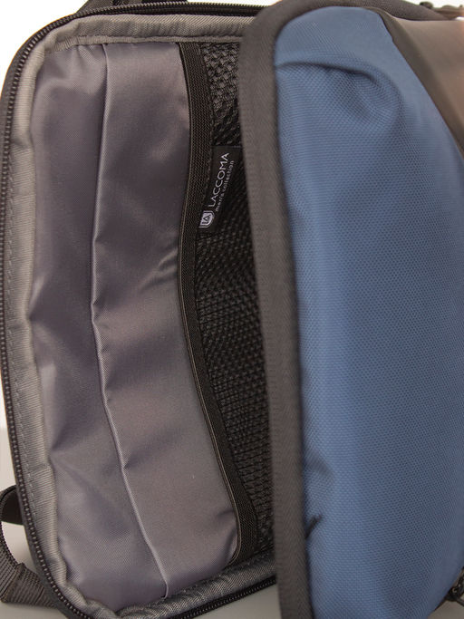 LACCOMA сумка LT2122-синий полиэстр+эко кожа полиэстр