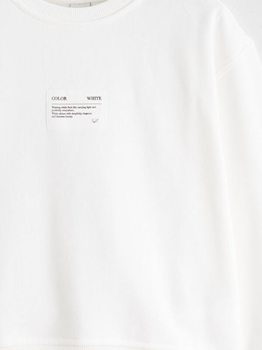 Bisiklet Yaka K?z ?ocuk Sweatshirt